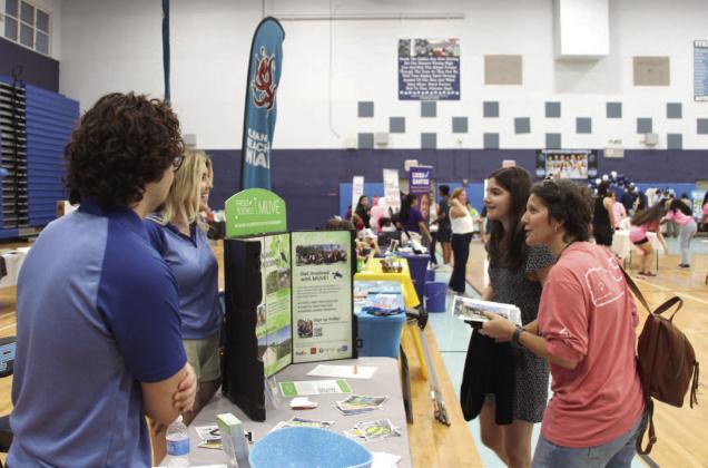 A picture of the 2023 Volunteer Fair hosted by Volunteering Miami Inc. to help connect students from across Miami to organizations that are looking for student volunteers and interns. Volunteering Orlando plans on expanding the event locally and hosting its first Volunteer Fair in 2024. SUMBITTED PHOTO