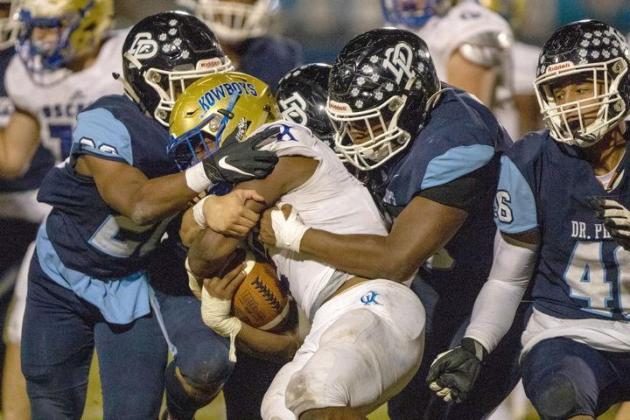 The Osceola Kowboys, who finished the 2019 season with an 11-2 record and advanced to the Class 8A Regional Final, led all county schools with 12 selections to the Osceola News Gazette’s All-County Football Team.  News-Gazette Photo/Rob Herbert