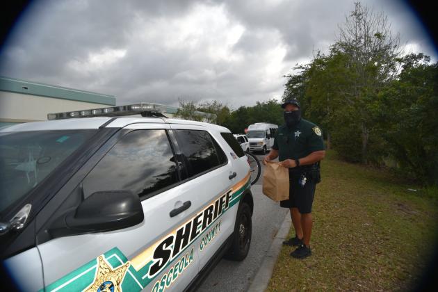 The Osceola County Sheriff's Office is helping to deliver Meals on Wheels.