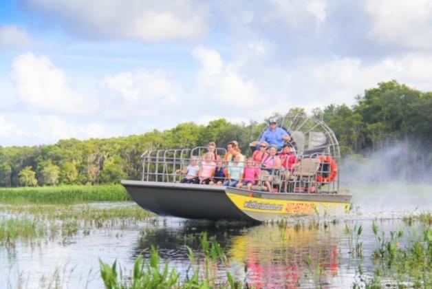 Wild Florida offers a variety of airboat tours that range from 30 minutes to one-hour, night to day, and private or controlled groups. PHOTO/WILD FLORIDA