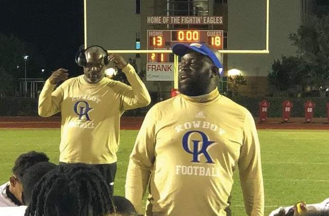 Eric Pinellas, a long-time assistant at Osceola High School, was named head coach of the Kowboys by Friday.  He replaces long-time head coach Doug Nichols.  (Photo courtesy Osceola High School).