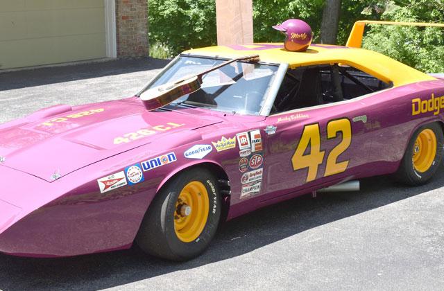 Among the lots at this week’s Mecum auction is a 1969 Dodge Daytona NASCAR model driven by country music legend Marty Robbins. PHOTO/MECUM AUCTIONS