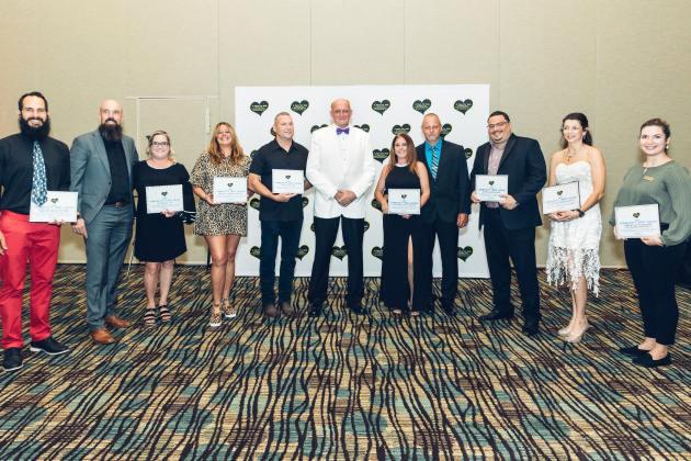 The award winners at the 2020 Real Heroes Don't Wear Capes gala. PHOTO/A HERO FOR KIDS
