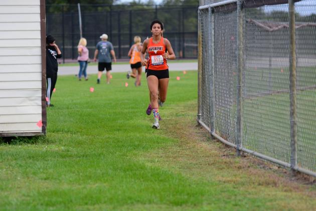 Harmony’s Alaine Rivera returns as the defending Orange Belt Conference individual champion.  PHOTO/DONALD LAMB FLRUNNERS.COM