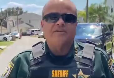Sheriff Marco Lopez on scene.