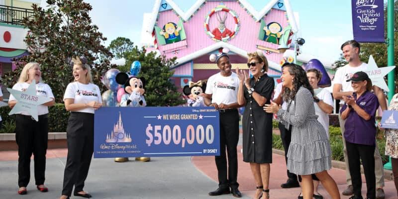 : Osceola County’s Give Kids the World Village received at $500,000 grant from Walt Disney World in conjunction with the park’s 50th anniversary. PHOTO/DISNEY PARKS BLOG