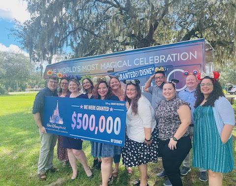 Osceola County’s Hope Partnership received at $500,000 grant from Walt Disney World in conjunction with the park’s 50th anniversary. SUBMITTED PHOTO