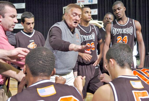 Ed Kershner led Oviedo to a Great Florida Shootout title,a tournament he co-founded while coaching at Osceola. FILE PHOTO