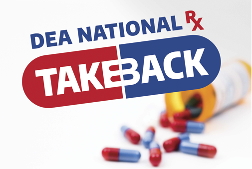 National Drug Take Back Day, an annual event law enforcement uses to provide a safe, convenient and responsible way of disposing of expired or unwanted, prescription drugs, is Saturday. GRAPHIC/DEA