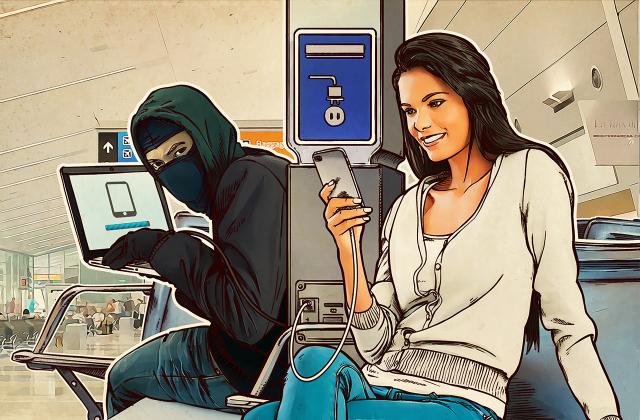 Cyberattackers usually capitalize on travelers who are often overwhelmed or distracted when in unfamiliar environments, like airports and cafes away from home. PHOTO/KASPERSKY.COM