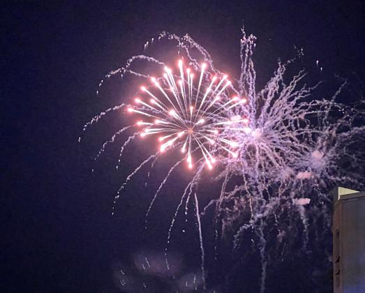 Everyone from Kissimmee came together with family and friends to watch a full display of fireworks to celebrate the beauty of our country.
