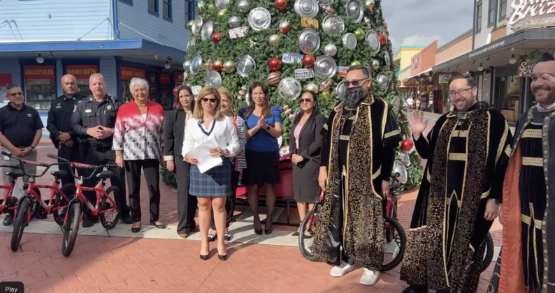 Members of The Osceola Chamber, Hispanic Business Council and elected officials gathered Tuesday to announce the arrival of The Three Kings on Sunday, Jan. 8 at Old Town Kissimmee. PHOTIO/CHRIS MILLER