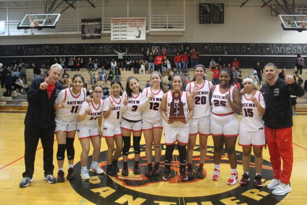 For the first time, Gateway High School is a girls basketball district champion. PHOTO/KEN JACKSON