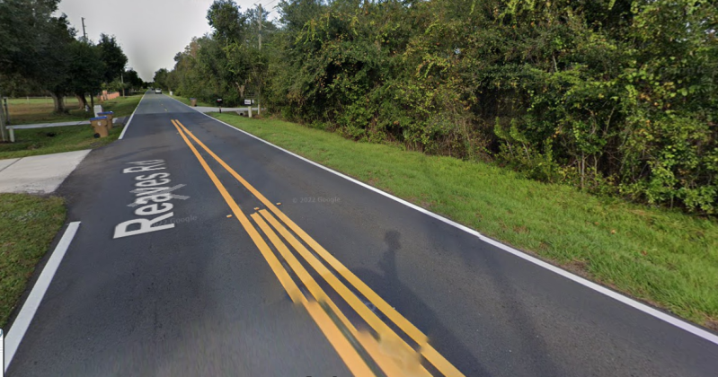 The Board of Osceola County Commissioners voted Monday to deny a zoning change that would have enabled a housing development to be built on the north side of this narrow stretch of Reeves Road. GOOGLE MAPS