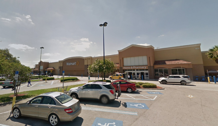 The Poinciana Walmart on Cypress Parkway is closed Monday afternoon. GOOGLE MAPS