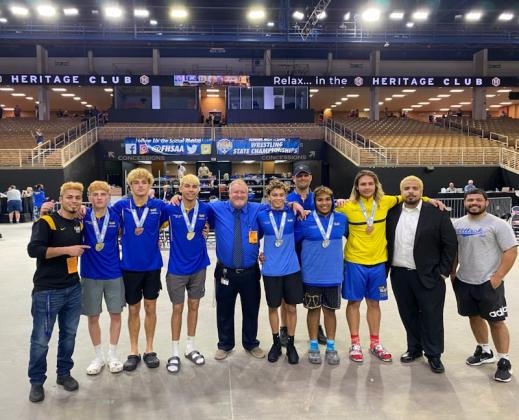 Osceola High scored 103 points to place third as a team (Photo courtesy Osceola High)