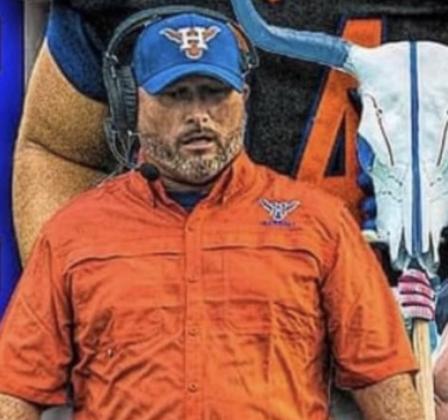 Longtime Harmony defensive coordinator Nick Lippert has been named the school's full-time head football coach, stripping the 'interim tag'. PHOTO/TWITTER