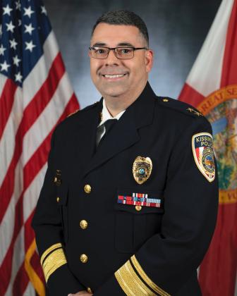 New Kissimmee Police Deputy Chief Wilson Muñoz