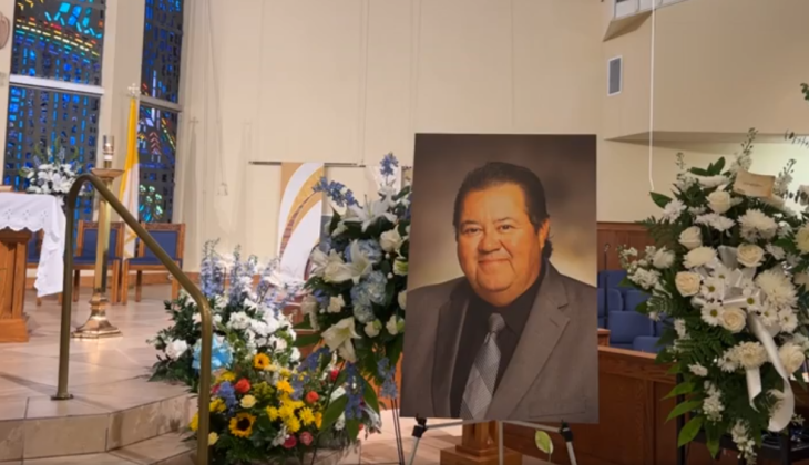 Guillermo Hansen, who passed away a week ago, was memorialized Friday at Holy Redeemer Catholic Church. PHOTO/EL OSCEOLA STAR
