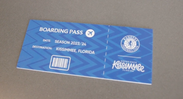 Experience Kissimmee has reached a deal with Rangers Football Club of Scotland to be the Official Travel Destination of the club. PHOTO/RANGERS FC