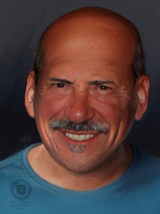 A 1995 photo of Maria Telles-Gonzalez and a man named Carlos, and his age-progressed photo of what he’d look like today.