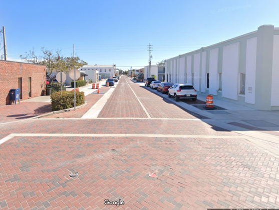 Looking east on 10th Street from New York Avenue, this is what the downtown bricks should look like in St. Cloud. GOOGLE MAPS