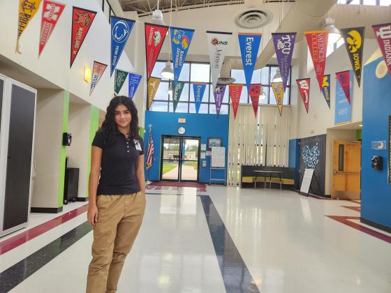 Renata Ceron Angelucci, 15, was one of four Osceola County student to tally a perfect score on last spring's Advanced Placement Spanish Language and Culture Exam. 