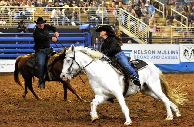 The Silver Spurs Quadrille in action. SUBMITTED PHOTO