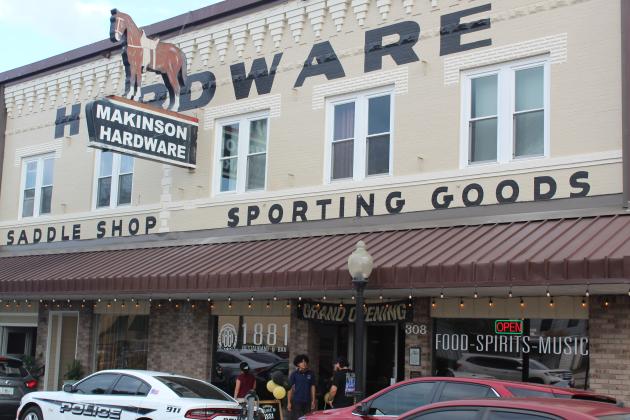 The lineage of the historical Makinson’s Hardware Store remains alive at 1881 Restaurant and wine bar, part of a “Restaurant Row” on downtown Kissimmee’s Broadway. The lineage of the historical Makinson’s Hardware Store remains alive at 1881 Restaurant and wine bar, part of a “Restaurant Row” on downtown Kissimmee’s Broadway. PHOTO/KEN JACKSON