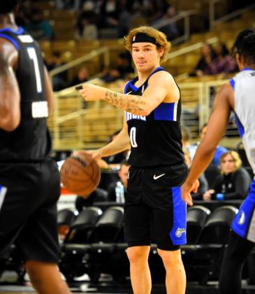 Osceola Magic point guard Mac McClung averaged 25.4 points per game in nine November contests; he was named NBA G League Player of the Month for November. PHOTO/KATIE WILLIAMS