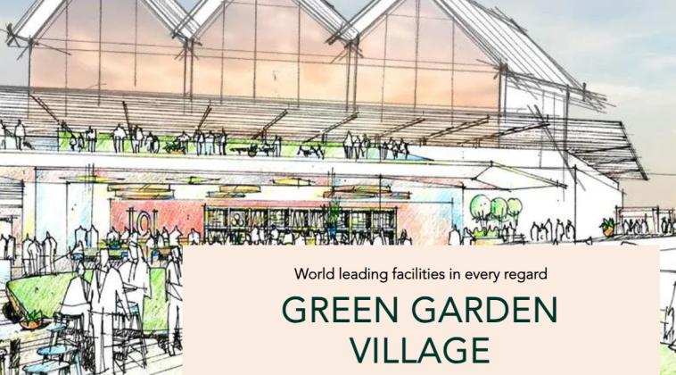 Green Garden Village would create "a leading renewable energy hub in the southern states" according to its website. GREENGARDENVILLAGE.NET