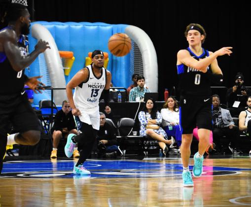 Mac McClung has been named the NBA G League Player of the Week. He's averaged over 33 points per game the last three games as the Osceola Magic push for a top NBA G League playoff seed. PHOTO/KATIE WILLIAMS