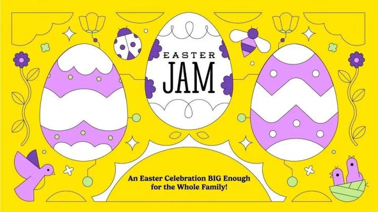 Here’s a pair of Easter events next Saturday.