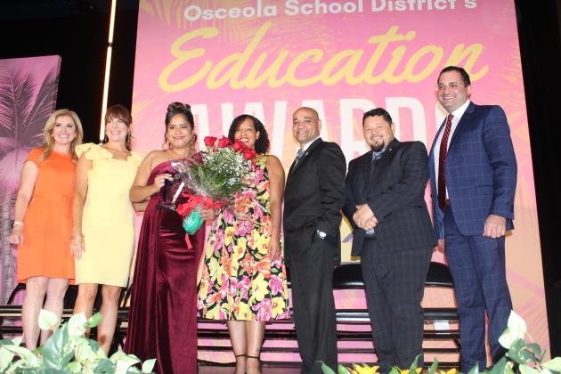 Osceola Technical College Medical Assistant Instructor Vanessa Gomez is the 2025 Osceola County Teacher of the Year. PHOTO/KEN JACKSON