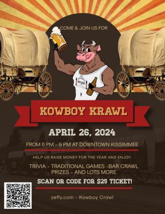 Kissimmee Main Street 'Kowboy Krawl' — April 26