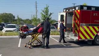 Fire Rescue members, along with other local fist responders, participated in Orlando Health St. Cloud Hospital's emergency drill Wednesday morning.PHOTO/ORLANDO HEALTH ST. CLOUD HOSPITAL