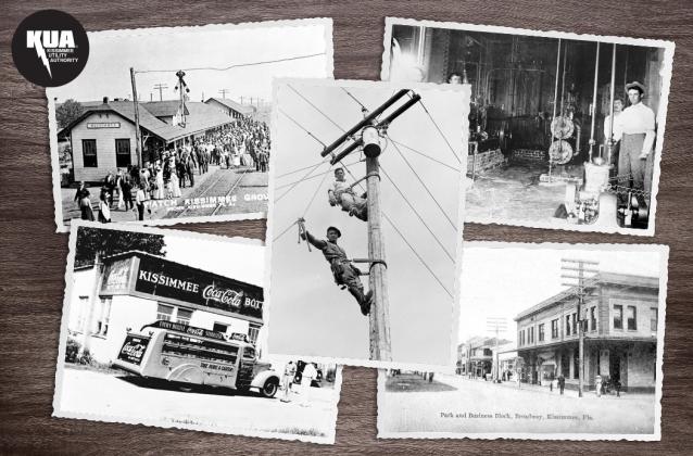 Kissimmee Utility Authority is one of the city's institutions; it purchased a 15-kilowatt generator in 1901. PHOTO/KUA