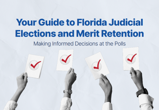 For the Nov. 5 general election, the Florida Bar has launched “The Vote’s in Your Court,” a reference guide to the remaining judges in the race on ballots.