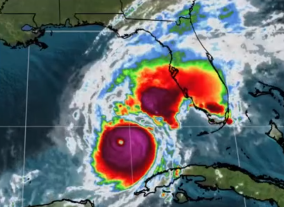Hurricane Milton is now forecast to reach the Florida Gulf Coast as a Category 4 storm. WEATHER CHANNEL