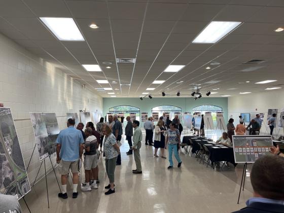 Residents gathered Nov. 19 for a public meeting regarding the Southport Connector. PHOTO/CFX