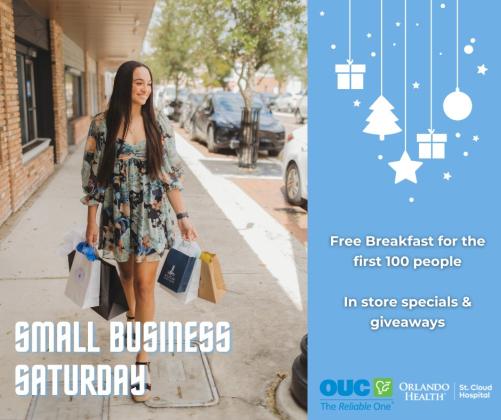 Stroll along the historic streets of downtown on Saturday for one of a kind and handmade gifts and help support locally owned businesses during Small Business Saturday. PHOTO/ST. CLOUD MAIN STREET