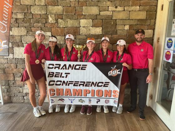 Last Monday the St. Cloud girls golf team started a run that saw the Bulldogs' boys and girls golfers and cross country runners sweep Orange Belt Conference team competitions. SCHS leads the county through the fall. PHOTO/OSCEOLA COUNTY SCHOOL DISTRICT