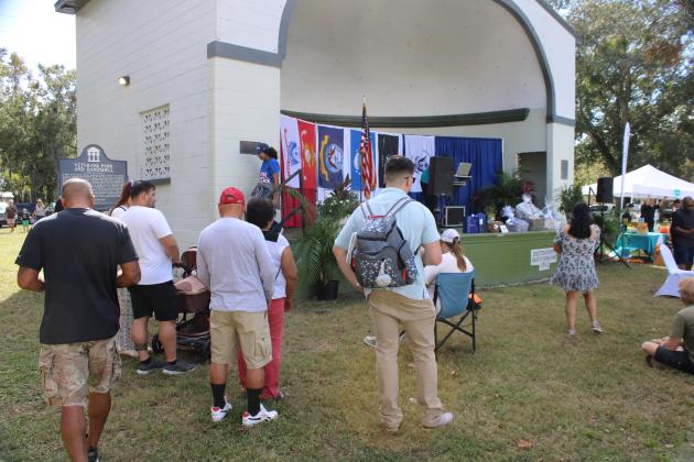 A veteran's resource event was held Saturday at Veteran's Park — story and photos by Terry Lloyd