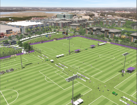 Expanded soccer fields and residential units are part of a potential billion-dollar Osceola Heritage Park investment proposed by the owners of Orlando City Soccer and the Minnesota Vikings. PHOTOS/K&amp;K SPORTS VIA OSCEOLA COUNTY
