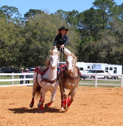 The McCormick Research Institute honored veterans and special needs riders at a “Round Up” rodeo event Saturday under perfect skies. PHOTOS/TERRY LLOYD