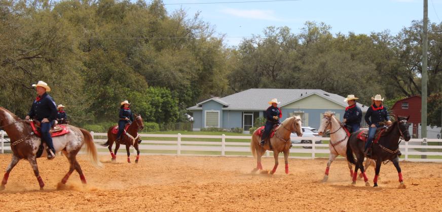 The McCormick Research Institute honored veterans and special needs riders at a “Round Up” rodeo event Saturday under perfect skies. PHOTOS/TERRY LLOYD