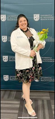 St. Cloud native Madison Ferguson recently graduated from the University of St. Augustine for Health Sciences with her Master of Occupational Therapy degree. (Submitted photo)