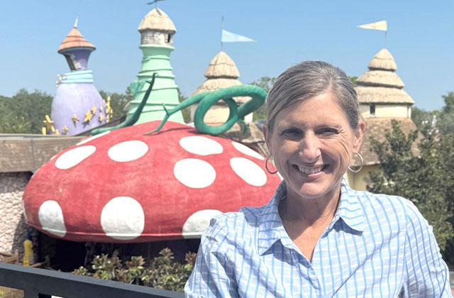 Caroline Schumacher took over as Give Kids the World Village CEO from Pamela Landwirth three months ago. (Photo/David Chivers)