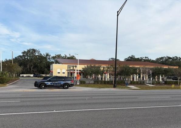 A Wawa convenience store remained cordoned off after sunup Sunday after a suspect fled the area after refusing a command to show his hands. (Photo/Josh Meyers)