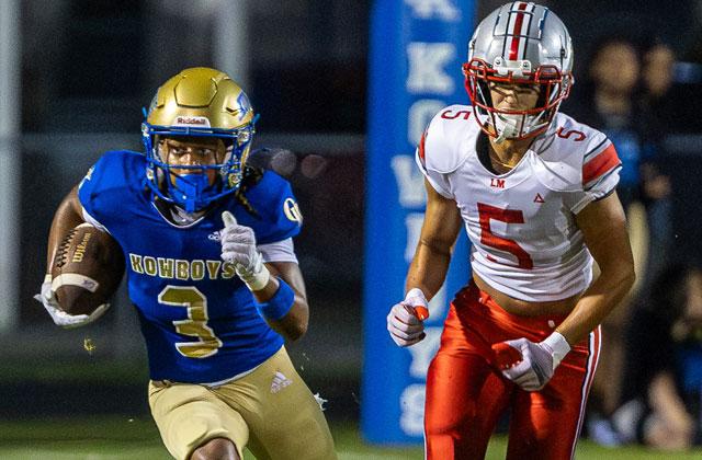 Alijah Jenkins was a key part of the Osceola Kowboys’ running, receiving and return game, with a little time on defense as well, in 2025. (Photo/Taylor McFee).